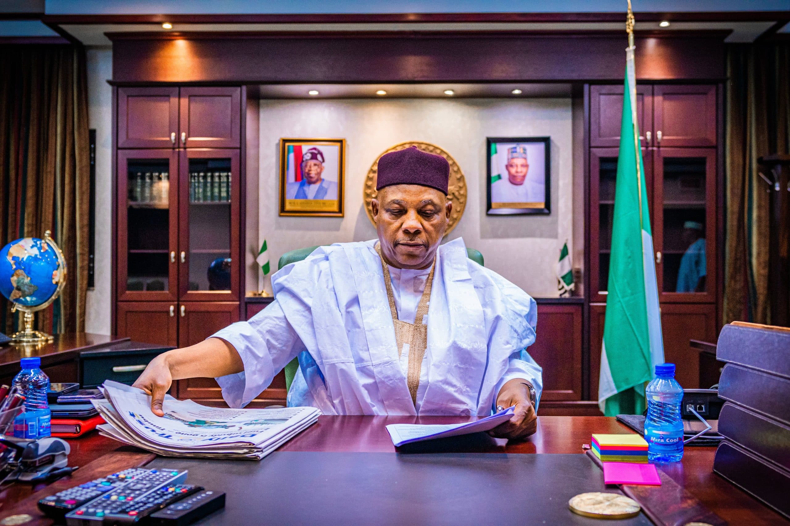 First Day In Office: See Inside Of VP Shettima's Office - [Photos]