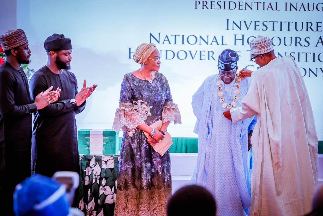 Buhari Confers GCFR, GCON Honours On Tinubu, Shettima (Photos)