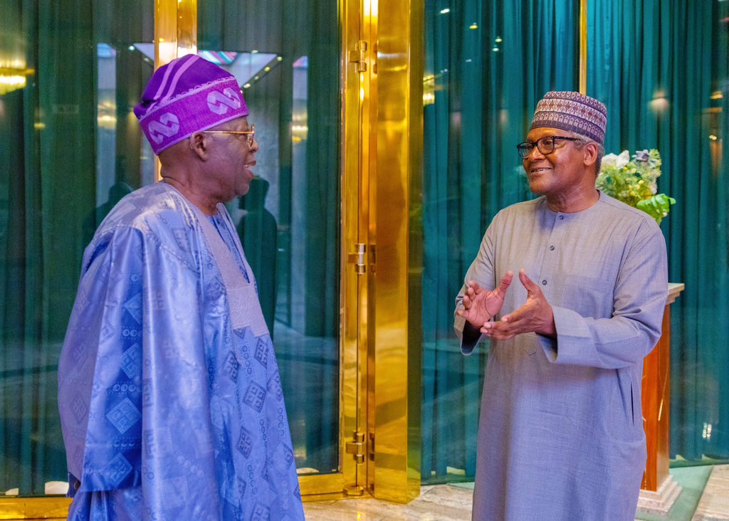 Dangote, Bill Gates Visit Tinubu At The Presidential Villa (Video)