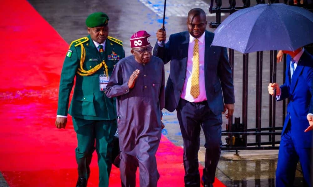 Video Of Tinubu Arriving Saudi Arabia For Summit Emerges