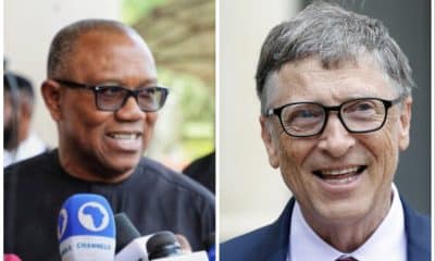 Bill Gates and Peter Obi