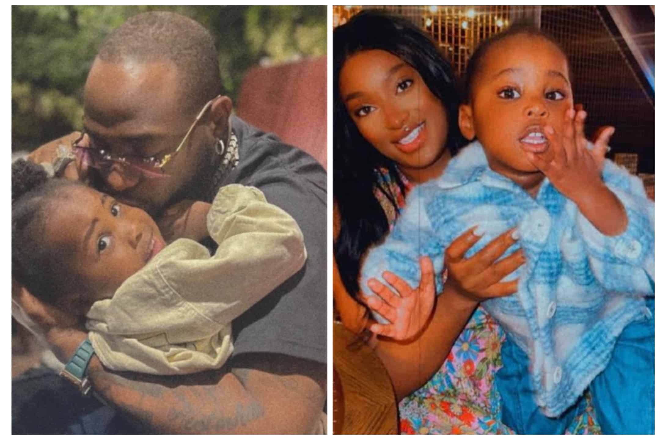 Davido and Larrisa Londo