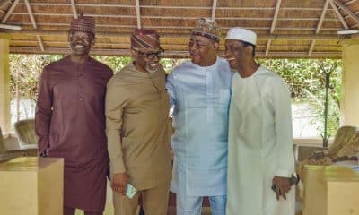 Fani-Kayode Meets Gbajabiamila, Ribadu, Others In Abuja [Photos]