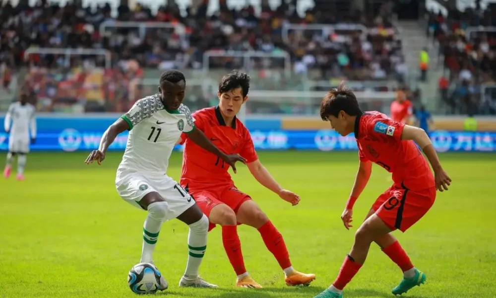 Flying Eagles Loses To South Korea, Crashes Out Of FIFA U-20 World Cup