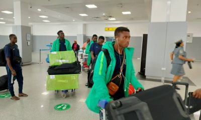 Flying Eagles Arrive In Nigeria Four Days After Losing To South Korea