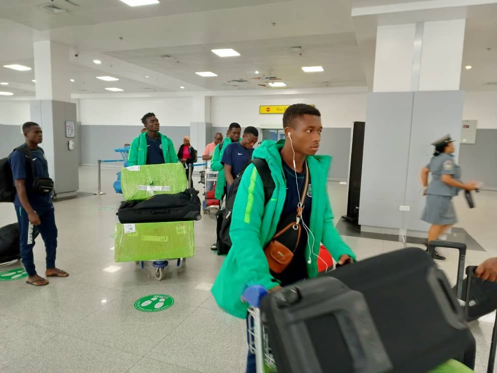 Flying Eagles Arrive In Nigeria Four Days After Losing To South Korea 