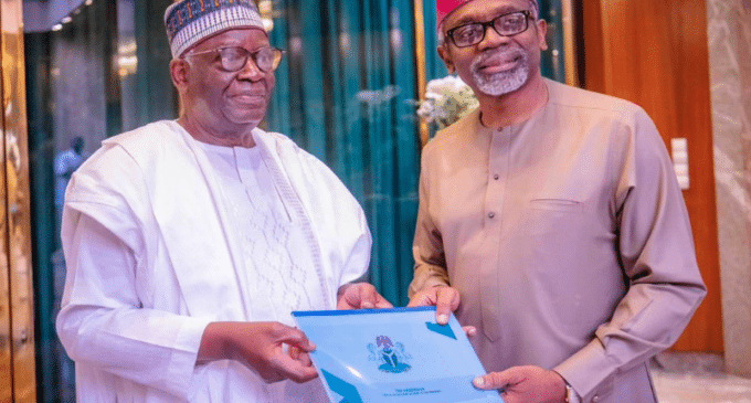 Gambari Hands Over To Gbajabiamila As New Chief of Staff [Photos]