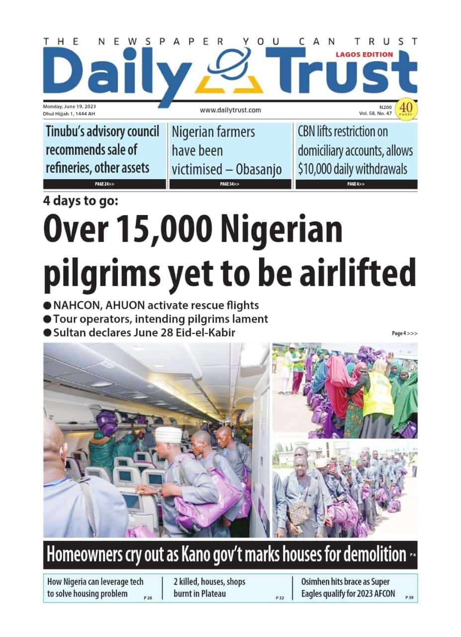 Daily Trust Newspapers 