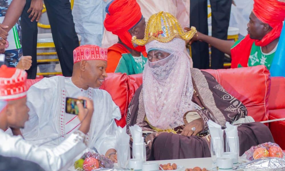 Bishop Idahosa Present As Gov Yusuf Storms Kano Emir, Ado Bayero's Palace