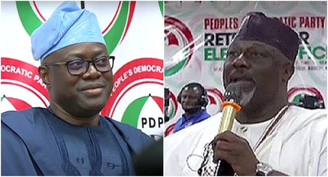 Dino Melaye Challenges Governor Makinde and PDP Governors to Stand United at Election Petitions Tribunal