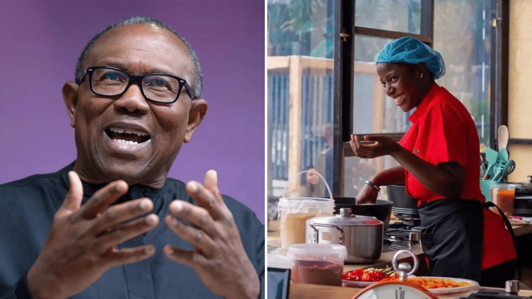 Peter Obi Reacts As Guinness World Record Confirms Hilda Baci's Marathon Cooking Record