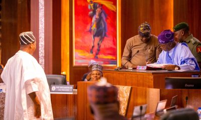 Video: Moment Tinubu Swears In Akume As SGF