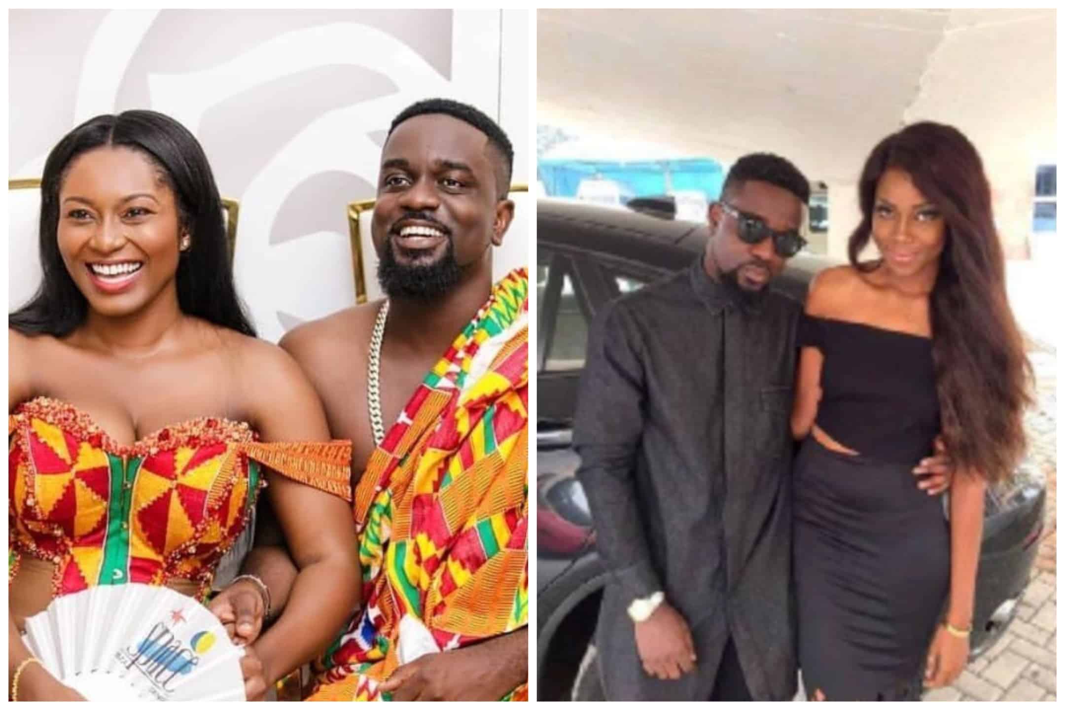 Sarkodie and wife