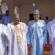 Senate President Lawan, Buni, Aliyu Visit Buhari In Daura (Photos)
