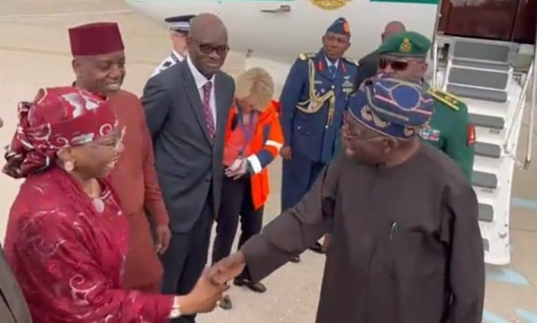 President Bola Tinubu Grateful for Warm Welcome in Lagos After International Trip