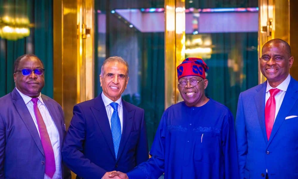 Tinubu Meets Airtel Executives In Aso Rock [Photos]