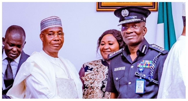 Ex-IGP Baba Speaks During Handing Over To Egbetokun