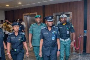 Photos: Kayode Egbetokun Arrives Police Headquarters, Resumes As New IGP