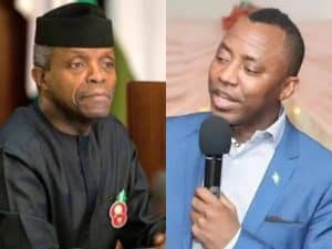 You Did Nothing To Make Nigeria Better - Sowore Blasts Osinbajo