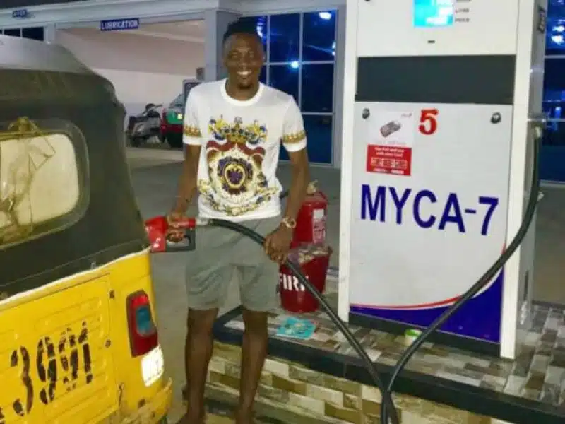 Excitement In Kano As Ahmed Musa’s Slashes Fuel Price At His Petrol Station
