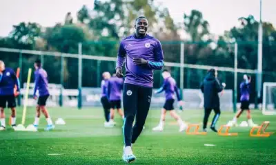 Benjamin Mendy Returns To Training After Being Cleared Of Rape Allegation - [Photos]