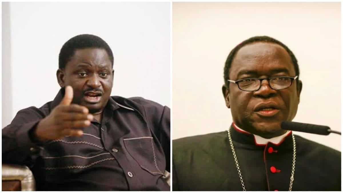 Adesina Replies Bishop Kukah Over 'Ugliest Phase Of Corruption' Under Buhari's Comment