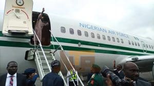  President Tinubu Departs For Qatar (Video)