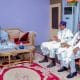 Buhari Visits Dahiru Mangal Over Wife's Death (Photo)