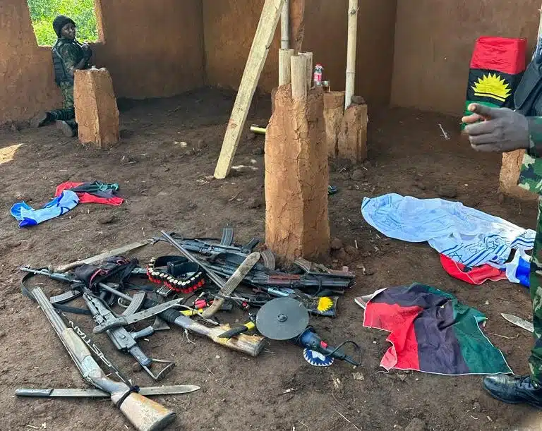 JUST IN: DSS, Army Uncover IPOB Hideout In Delta