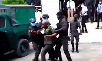 Videos: Moment DSS Operatives Beat Top Ikoyi Prison Official While Trying To Re-arrest Emefiele