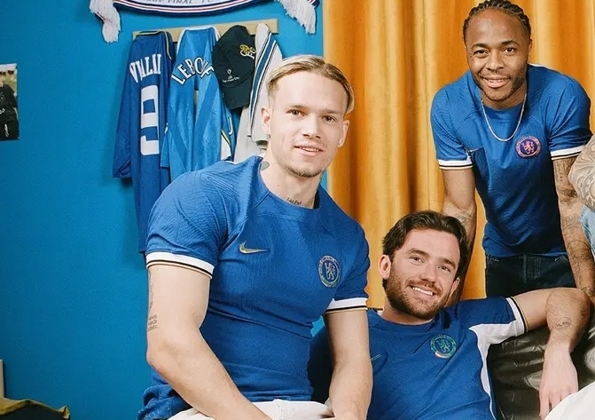 Chelsea Release 2023-2024 Home Jersey Without Front Shirt Sponsor