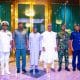 Breaking: Tinubu Meets Service Chiefs, IGP In Aso Rock