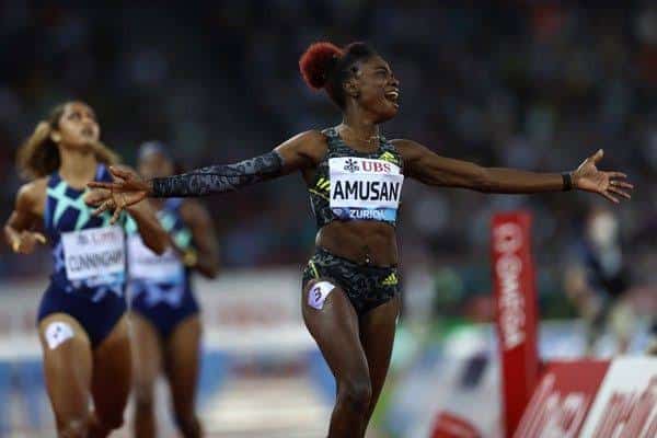 Tobi Amusan Wins Stockholm Diamond League 100m Hurdles