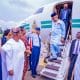 Senate President Akpabio Arrives Lagos (Photos)