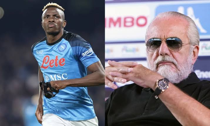 Napoli President Names Club That Can Afford Victor Osimhen