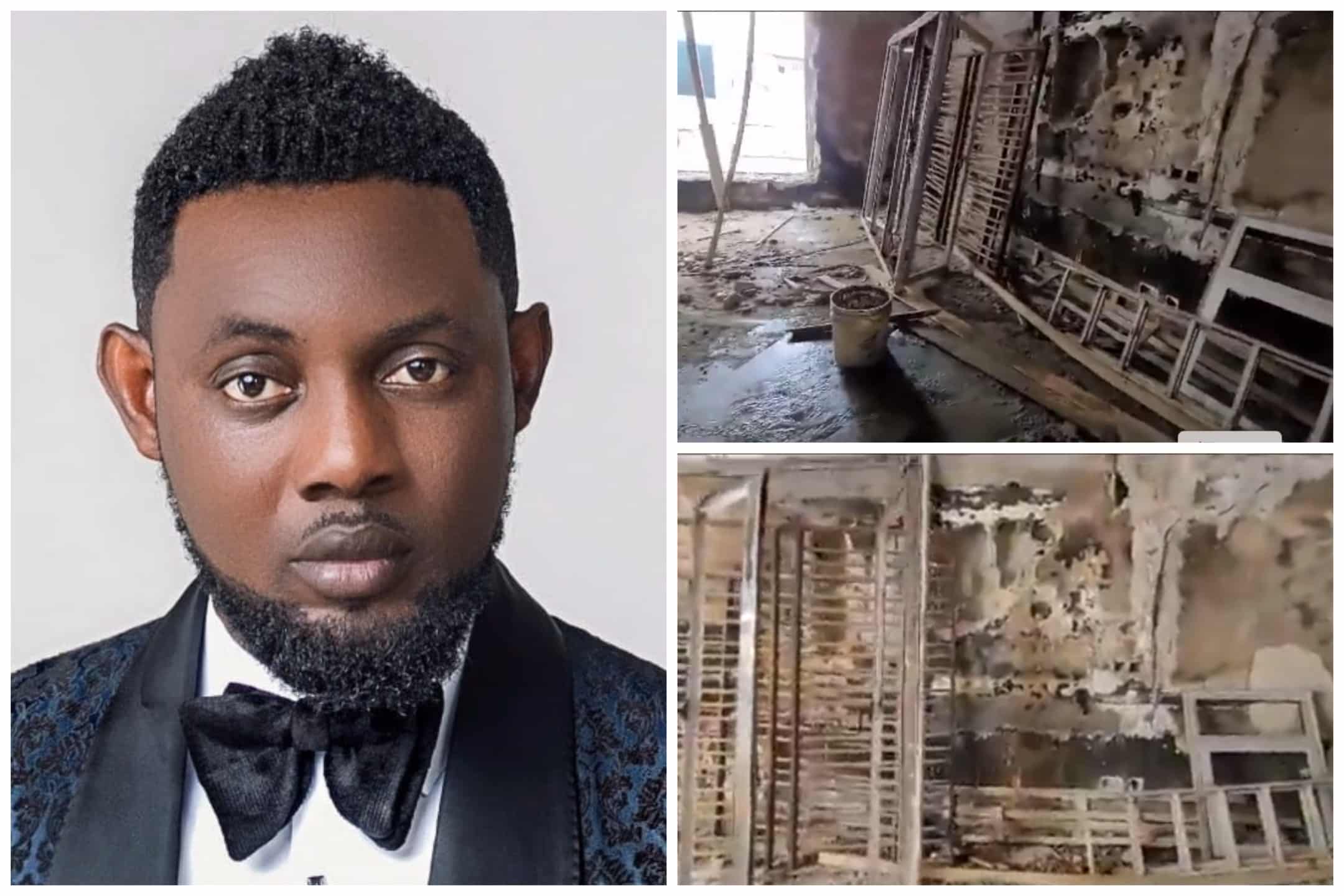 AY Comedian and Fire incident