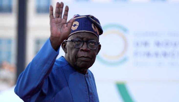 Reactions As Tinubu Strolls Into Office At Aso Rock [Video]
