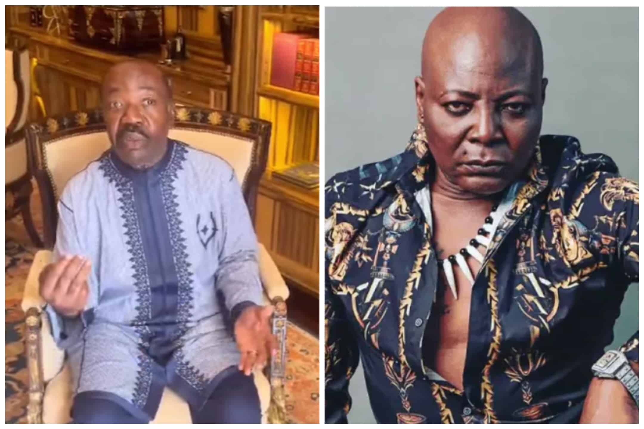 Charly Boy and Ali Bongo