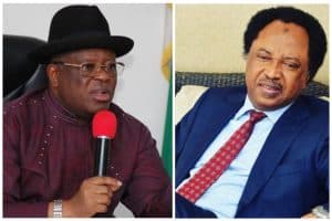 Dave Umahi and SheHU sANI