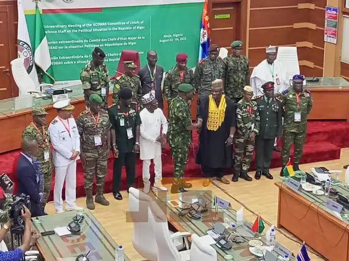 Niger Coup: ECOWAS Military Chiefs Postpone Meeting Indefinitely