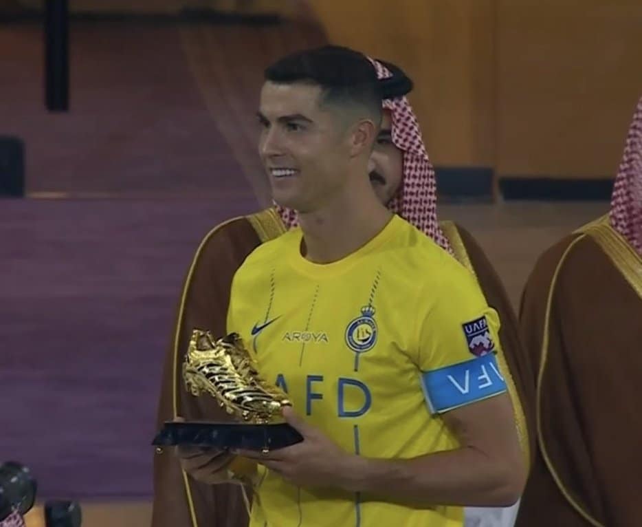Cristiano Ronaldo Wins His First Title As Al Nassr Player 