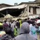 Photos From Abuja Building Collapse Emerges