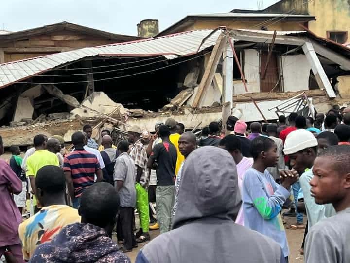 Photos From Abuja Building Collapse Emerges