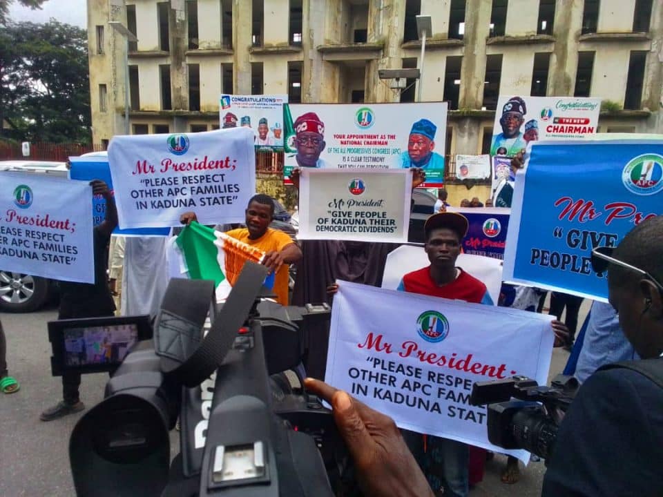 Protesters Storm APC Secretariat Over Ministerial Nomination