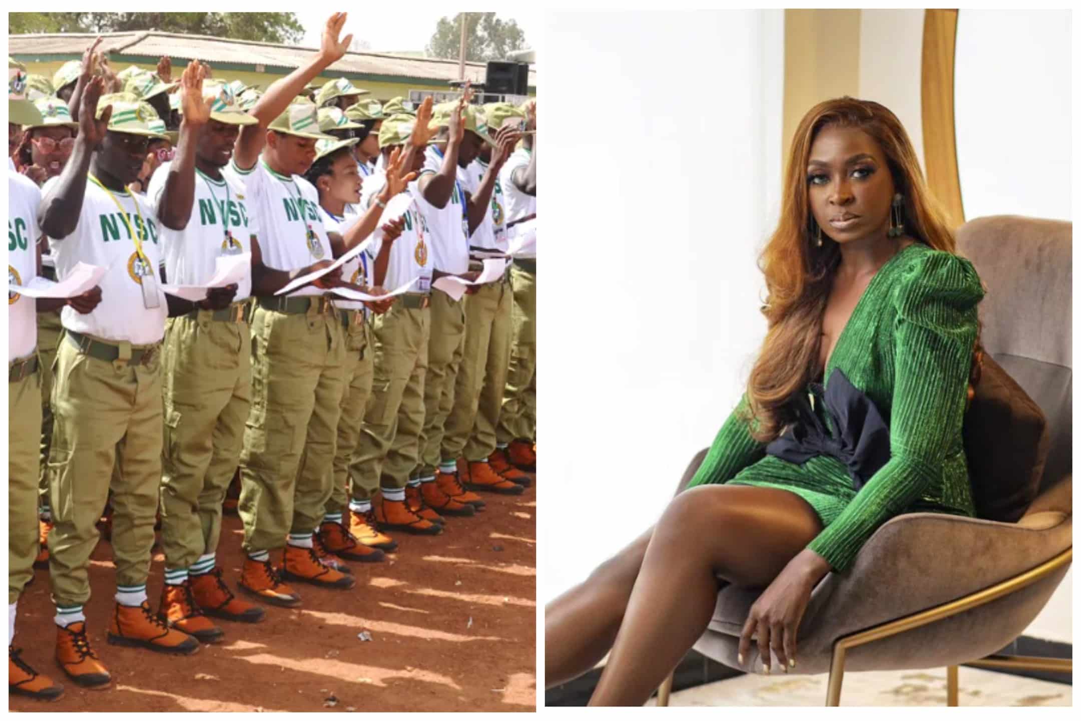 Kate Henshaw and NYSC