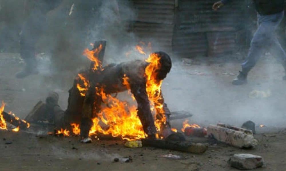 Man Sets Himself Ablaze Over High Cost Of Living In Kenya