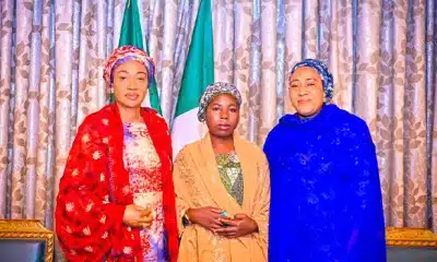 First Lady Remi Tinubu Receives Rescued Chibok Girl In Abuja