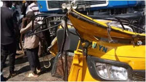 Three Passengers Die As Truck Rams Into Tricycle In Ogun