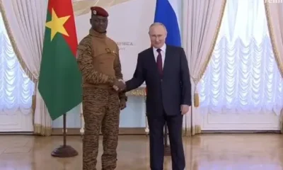 Niger Coup: Russia's President Putin Storms Burkina Faso, Meets Traore