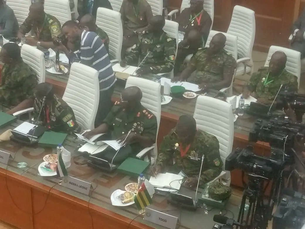 JUST IN: West African Military Chiefs To Meet In Ghana Over Niger Republic Crisis